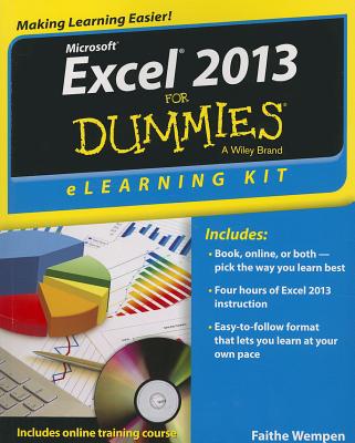 Excel 2013 eLearning Kit For Dummies - Wempen, Faithe