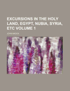 Excursions in the Holy Land, Egypt, Nubia, Syria, Etc, Volume 1 - Madox, John