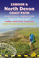 Exmoor & North Devon Coast Path, South-West-Coast Path Part 1: Minehead to Bude (Trailblazer British Walking Guides): Practical walking guide with 55 large-scale walking maps (1:20,000) and guides to 30 towns and villages - planning, places to stay...