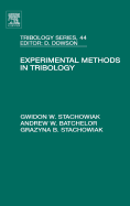 Experimental Methods in Tribology: Volume 44