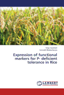 Expression of Functional Markers for P- Deficient Tolerance in Rice