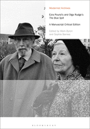 Ezra Pound's and Olga Rudge's the Blue Spill: A Manuscript Critical Edition