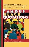 Famous Black Quotations - Bell, Janet Cheatham