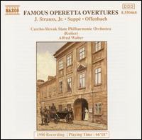 Famous Operetta Overtures - Czecho-Slovak State Philharmonic Orchestra (Kosice); Alfred Walter (conductor)