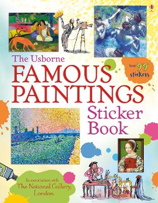 Famous Paintings Sticker Book - Cullis, Megan