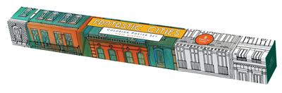 Fantastic Cities: Coloring Poster Set - 