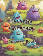 Fantasy Monsters Toons: Coloring Book