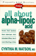FAQs All about Alpha-Lipoic Acid