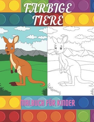 FARBIGE TIERE - Malbuch Fr Kinder - Mller, Tina