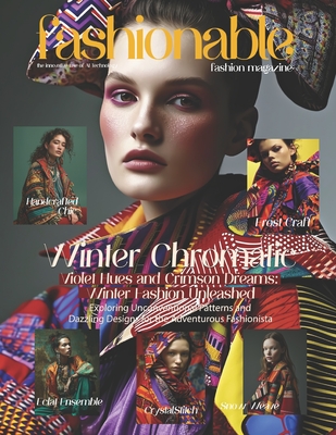 Fashionable Magazine: Winter Chromatic - Violet Hues and Crimson Dreams - Winter Fashion Unleashed.: Exploring Unconventional Patterns and Dazzling Designs for the Adventurous Fashionista. - Mahrous, Beshoy Shenouda