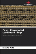 Favo: Corrugated cardboard lamp