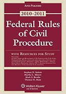 Federal Rules of Civil Procedure with Resources for Study, 2010-2011 Edition