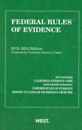 Federal Rules of Evidence, 2012-2013