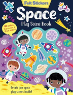 Felt Stickers Space Play Scene Book
