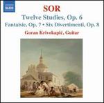 Fernando Sor: Twelve Studies; Fantasie; Six Divertimenti