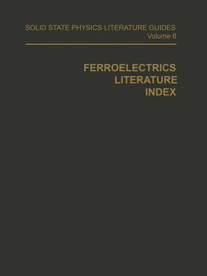 Ferroelectrics Literature Index - Connolly, T F