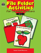 File Folder Activities for Learning Centers: Early Childhood
