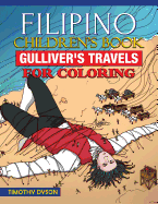 Filipino Children's Book: Gulliver's Travels for Coloring