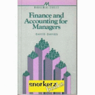 Finance and Accountancy for Managers