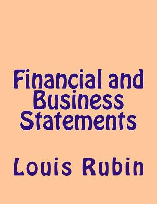 Financial and Business Statements - Rubin, Louis