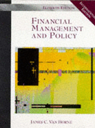 Financial Management and Policy: International Edition - Van Horne, James C.