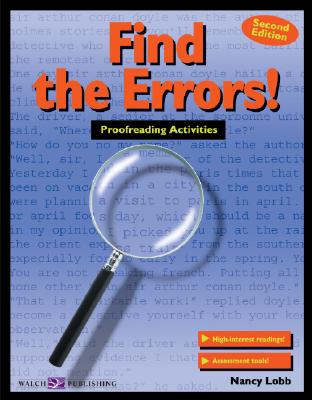 Find the Errors!: Proofreading Activities - Lobb, Nancy