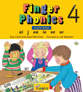Finger Phonics Book 4: In Print Letters (American English Edition)