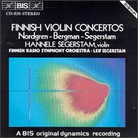 Finnish Violin Concertos - Hannele Segerstam (violin); Finnish Radio Symphony Orchestra; Leif Segerstam (conductor)