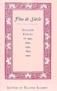 Fins de Sihcle: English Poetry in 1590, 1690, 1790, 1890, 1990