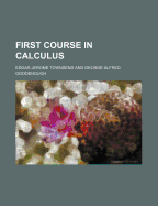 First Course in Calculus