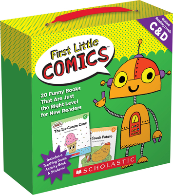 First Little Comics: Levels C & D (Parent Pack): 20 Funny Books That Are Just the Right Level for New Readers - Charlesworth, Liza