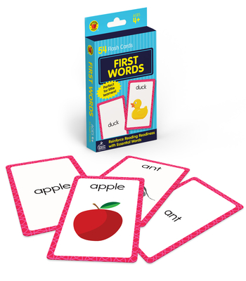 First Words Flash Cards (Brighter Child Flash Cards) - School Specialty Publishing (Cor)