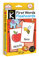 First Words Flashcards: Flash Cards for Preschool and Pre-K, Age 3-5, Learning to Read, Sight Word, 52 First Words in Preschool and Kindergarten, Phonics, Memory Building (the Reading House)