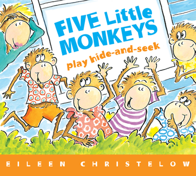 Five Little Monkeys Play Hide and Seek Board Book - 