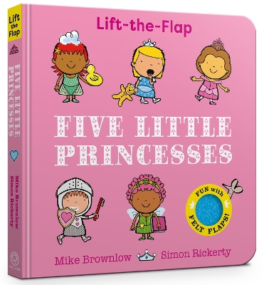 Five Little Princesses: Lift-the-Flap - Brownlow, Mike