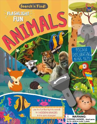 Flashlight Fun - Search & Find Animals - Workshop, Wonderbox (Designer)