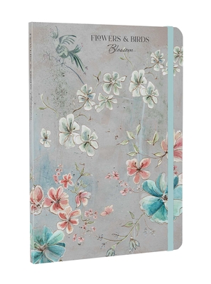 Flowers & Birds Blossom A5 Notebook - 