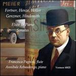 Flute & Piano Sonatas: Fortner, Henze, Hller, Genzmer, Hindemith