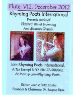 Flute, V12, Dec 2012.: A Rhyming Poetry Magazine
