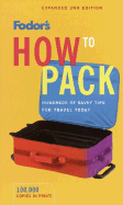 Fodor's How to Pack