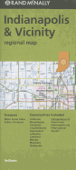 Folded Map Indianapolis in Regional - Rand McNally