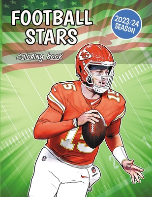 Football Stars Coloring Book: The best players of the American footbal league - Art Creations, Sportz
