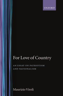 For Love of Country - Viroli, Maurizio