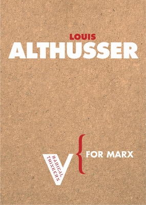 For Marx - Althusser, Louis, and Brewster, Ben (Translated by)