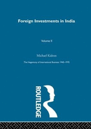 Foreign Investments in India