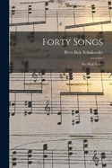 Forty Songs: For High Voice