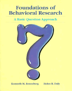 Foundations of Psychological Research: A Basic Question
