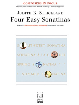 Four Easy Sonatinas - Strickland, Judith R (Composer)