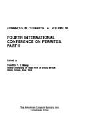 Fourth International Conference on Ferrites - Wang, Franklin F. Y.