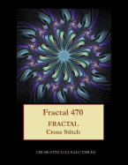 Fractal 470: Fractal cross stitch pattern